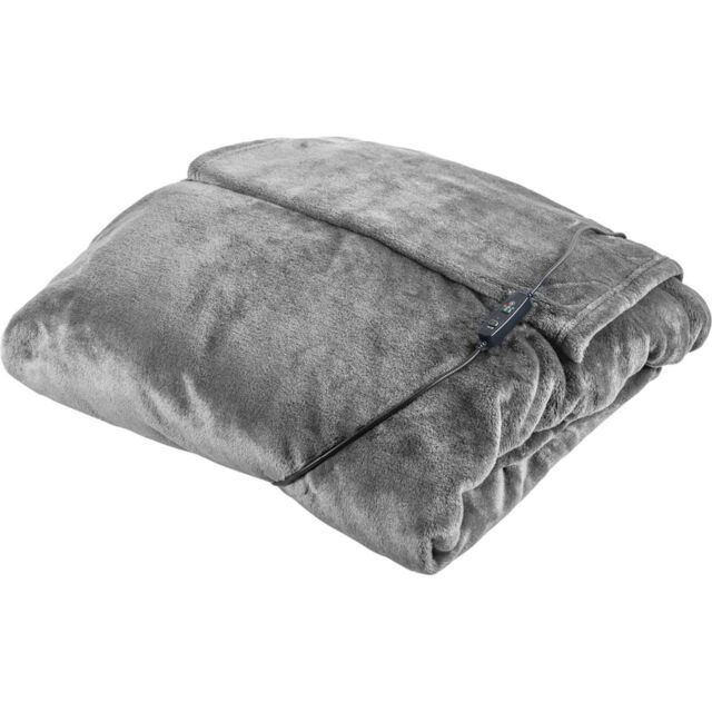 Carmen Rkw C81149gry Electric Blanket