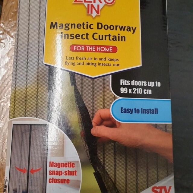 Zero In Magnetic Doorway Insect Curtain Fly Proof Door Screen Mesh- 99