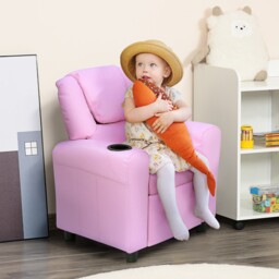 Kids Recliner Armchair Games Chair Sofa Childrens Seat In Pu Leather