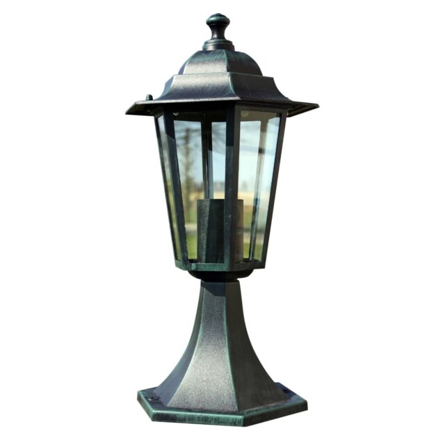 Garden Lamp 41cm Dark Green Outdoor Landscape Pathway Lighting Lantern
