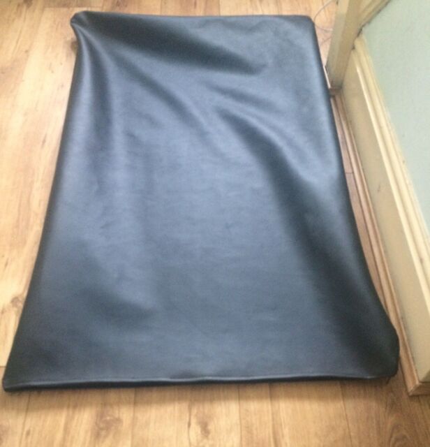 Faux Leather Memory Foam Dog Bed Zipped Cover Only Durable Hygienic