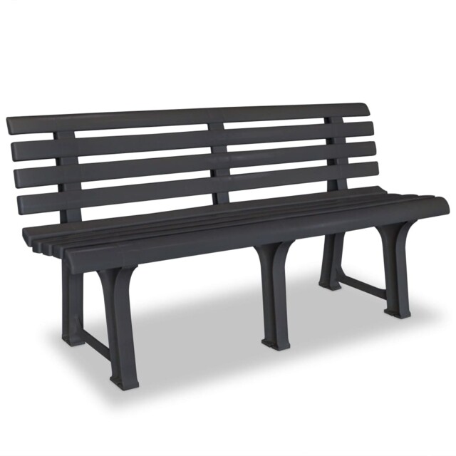 Garden Bench Outdoor Bench Seat Patio Park Balcony Bench Chair Plastic