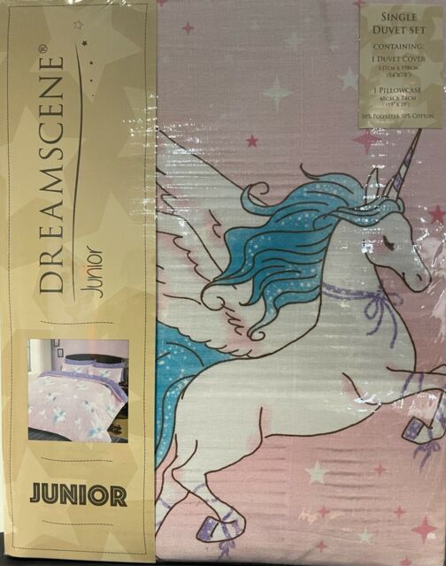 Duvet Cover Set, Sparkle Reversible Duvet Cover Set - Single - Blush