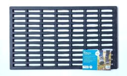 Scraper Rubber Door Mat Scrape Shoes Boots Clean Heavy Duty Jvl