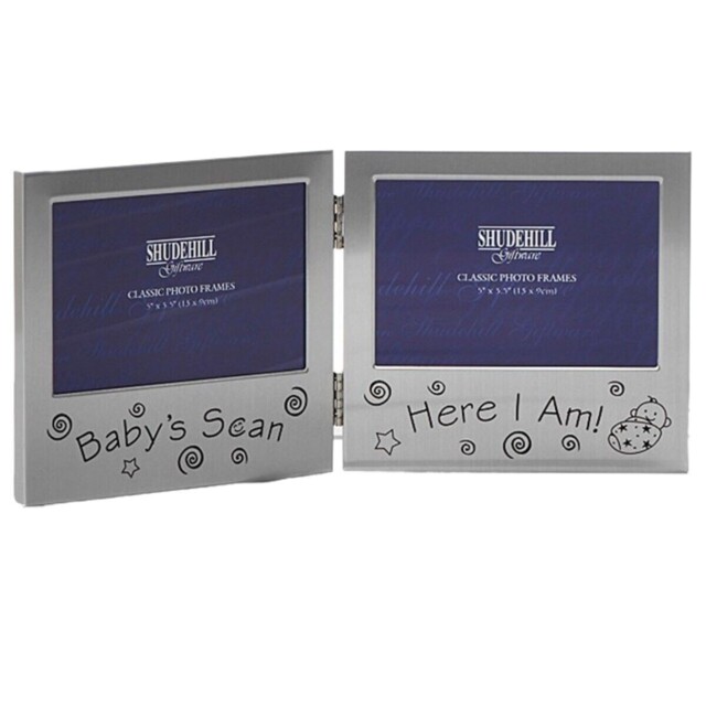 Baby Scan Photo Frames Boy Girl Newborn Countdown Arrival