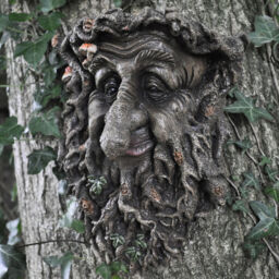Man Of Forest Greenman Tree Face Leaf Plaque Wall Garden Ornament Lotr