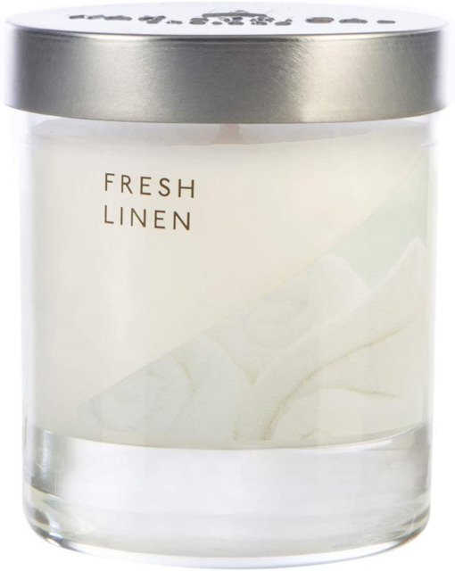 Wax Lyrical Small Wax Fill Candle Fresh Linen. Burn Time Approx 35