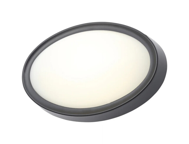 Outdoor Light Black Oxford Led Bulkhead Oval Ip65 Coast Cz-31751-blk