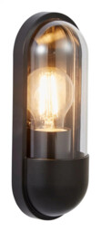 Outdoor Light Black Pilule Wall Ip54 Coast Cz-38639-blk