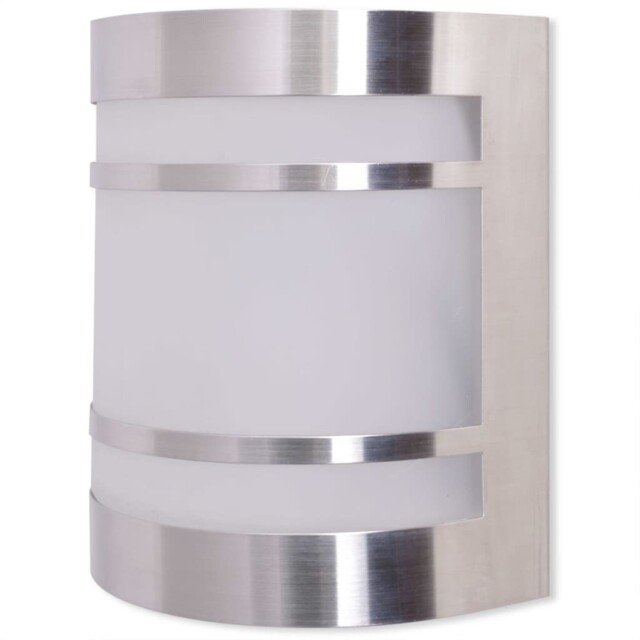 Outdoor Wall Light Garden Patio Floodlight Wall Lamp Stainless Steel