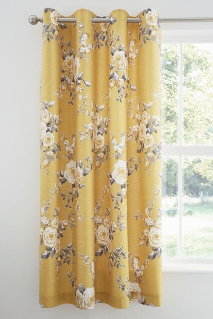Catherine Lansfield Canterbury Floral 66x72 W 66 X L 72 (1 Panels),