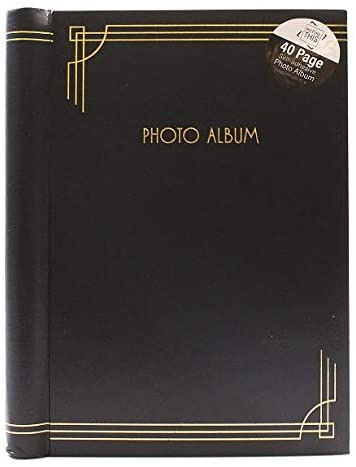 "8""x6"" Self-adhesive Photo Album 40 Pages Traditional Picture Book"
