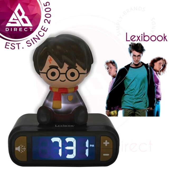 Lexibook Rl800hp Harry Potter Children's Clock With Night Light│snooze