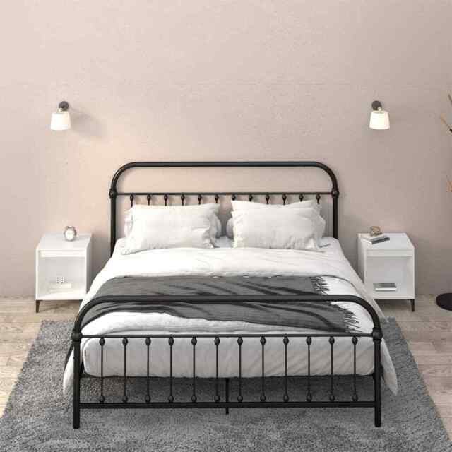 Bedside Cabinets 2 Pcs White 40x35x50 Cm Vidaxl