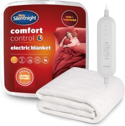 Silentnight Comfort Control Electric Blanket Single Bed - Heated