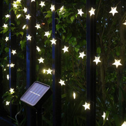 Solar String Lights, 50ft/15m 100 Led Star 100 100