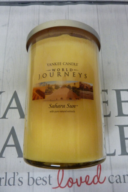 Yankee Candle Sahara Sun World Journeys 2 Wick Large Tumbler Jar
