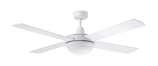 Ceiling Fan Light With Remote Control Martec Fourseasons Primo White
