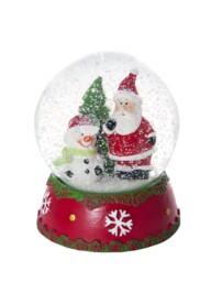 Mousehouse Children's Father Christmas Musical Snow Globe Home