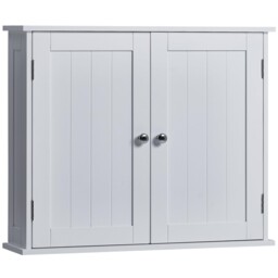 Bath Vida Priano 2 Door Bathroom Wall Cabinet - White 15 X 60 X 50 Cm,