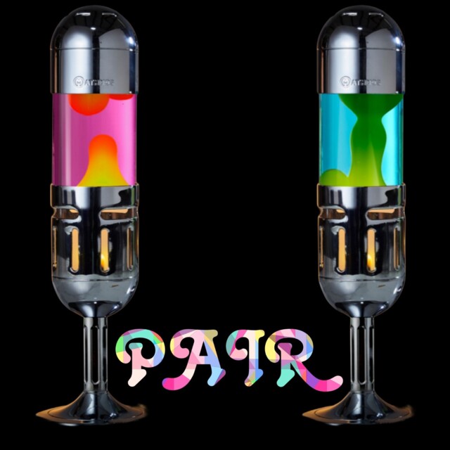 Mathmos 2x Pod+ Candle Lava Lamp Usa Shipping