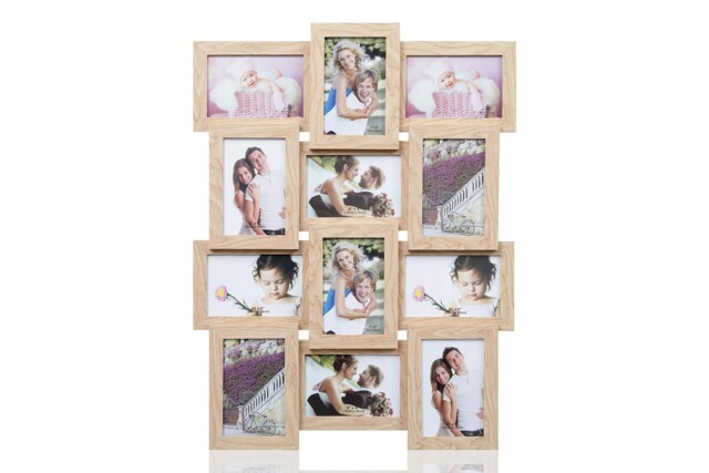 Arpan Multi Aperture Picture Wooden Photo Frame 59 Cm X 47 X 3 Cm,