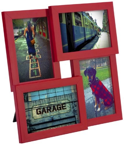 Umbra Photo Frame Pane Multi Frame Pane Multi-frame Red