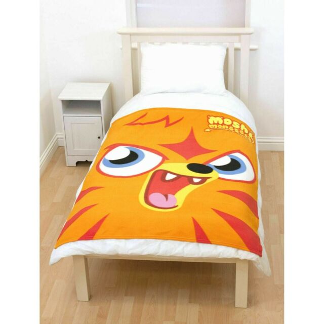 Moshi Monsters Panel Fleece Blanket - Katsuma Throw Gift For Kids