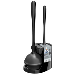 Mr.siga Toilet Plunger And Bowl Brush Combo For Bathroom One Size,