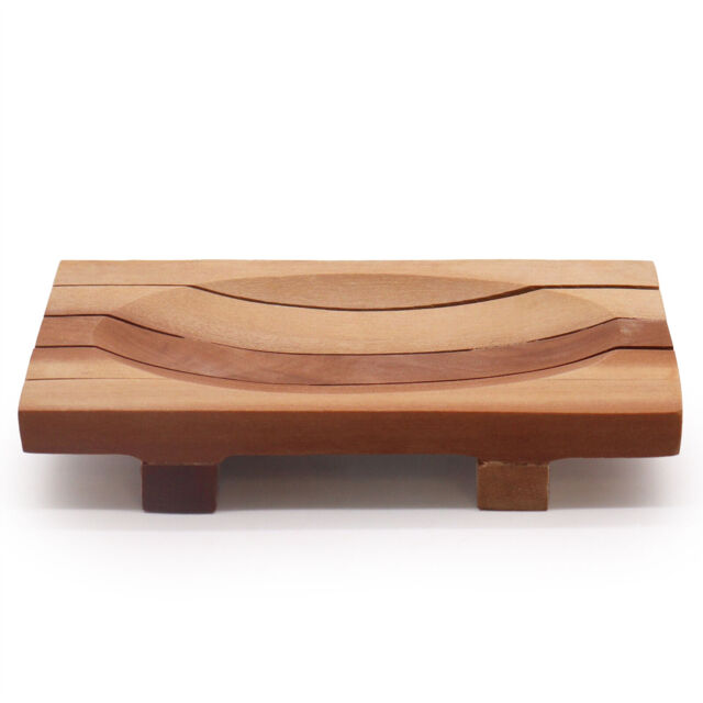 Mahogany Soap Dish Natural Wood Wooden Handcrafted Tray Holder