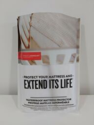 Prince Lionheart White Waterproof Cot Size Mattress Protector (60 X