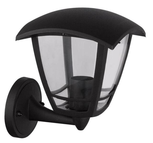 Modern Lantern Light Lamp Square E27 Led Black Outdoor Ip54 Garden