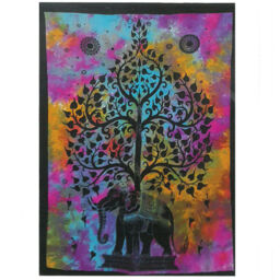 Cotton Wall Hanging Throw Art Tie Dye Hippie Mandala Indian Symbolic