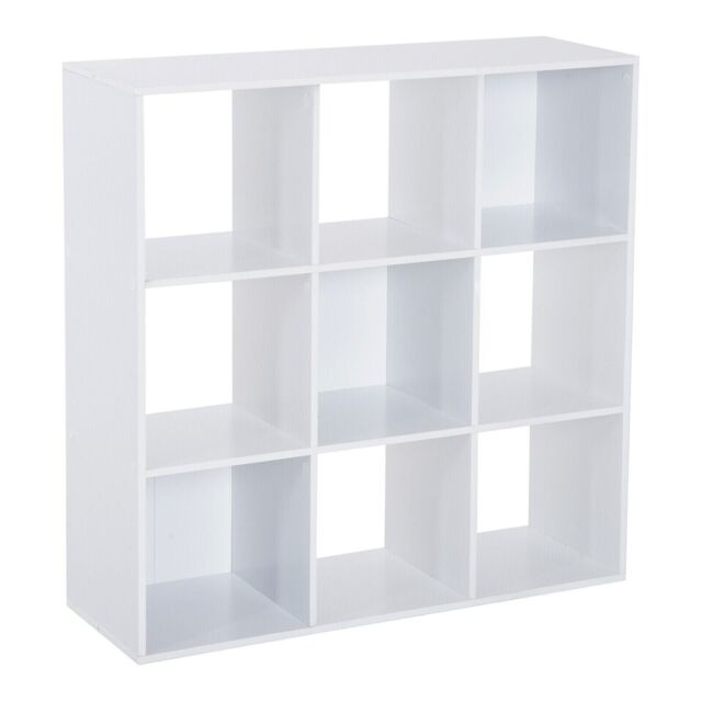 9 Cube Storage Unit Cabinet Bookcase Display Organiser Shelves