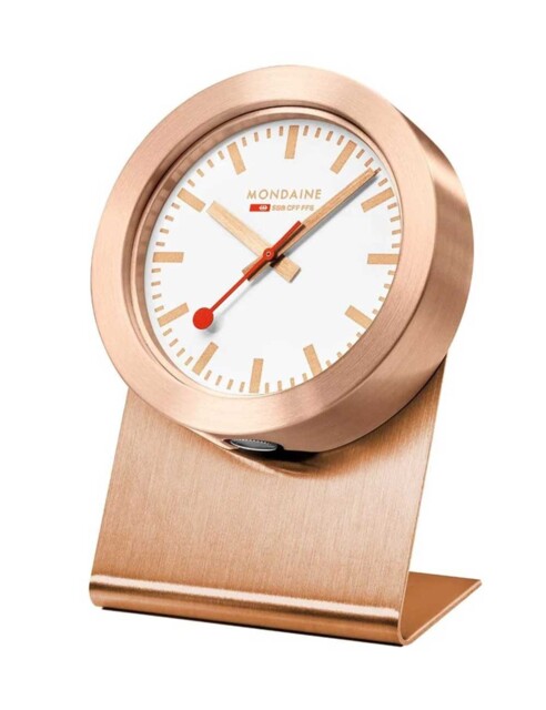 Mondaine A660.30318.82sbk Magnetic Rose Gold Wall Clock Table Clock