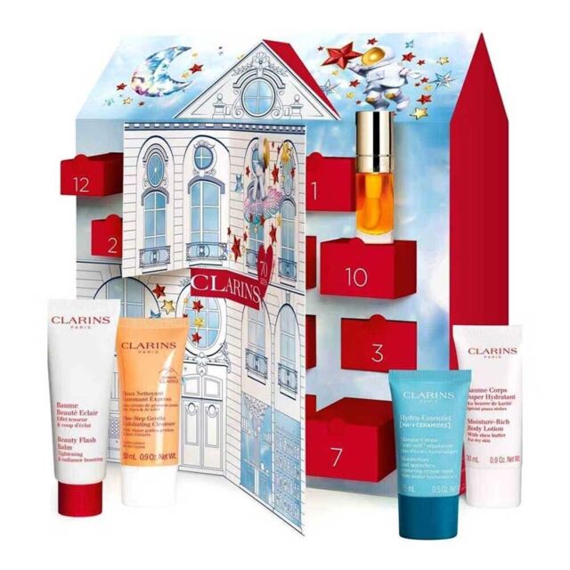 Clarins Women’s 12 Day Advent Calendar Skin Care Original Limited