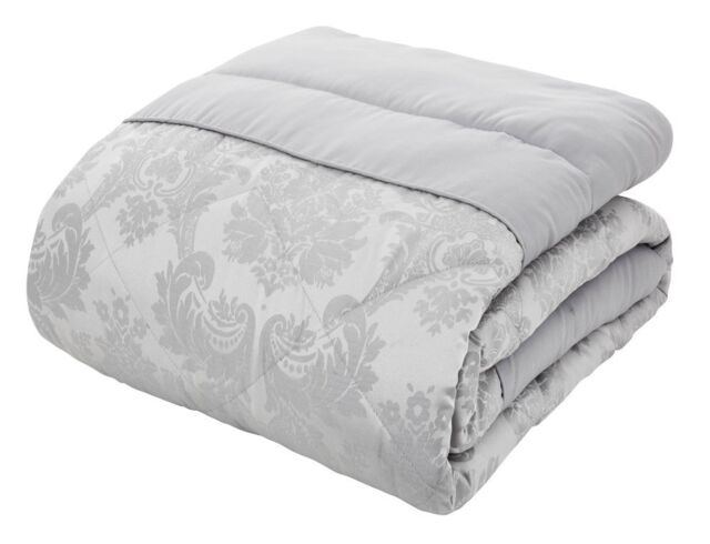 Catherine Lansfield Damask Jacquard Luxury Duvet Cover Bedroom