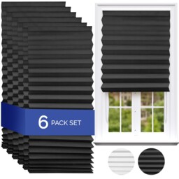 Temposhade Thermal Blackout Temporary Blinds 6 Pack (110g Sqm) 91.4cm