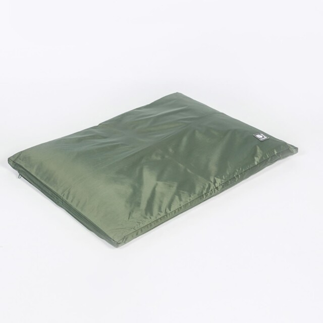 Danish Design Dog Bed Duvet Style Washable Removable Zip Green Medium
