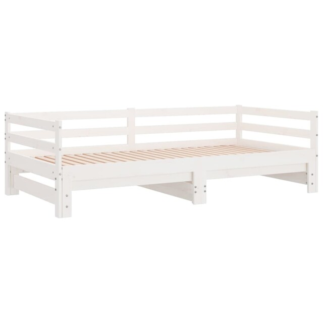 Solid Wood Pine Pull-out Day Bed Guest Sofa Bed Furniture Multi