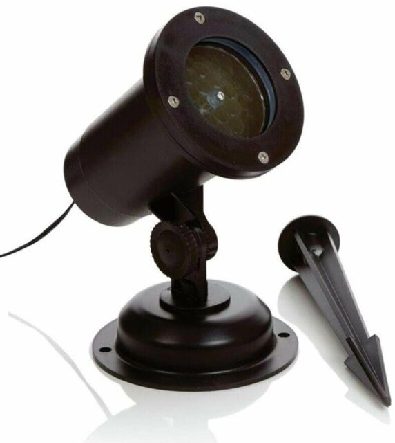 Premier Decorations Christmas Snowstorm Led Projector - Black