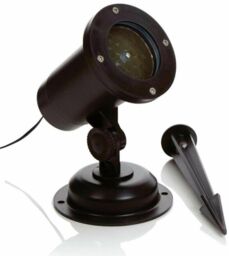 Premier Decorations Christmas Snowstorm Led Projector - Black