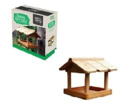 Wooden Hanging Bird Table For Pet, Garden Feeding Station, Bird Feeder