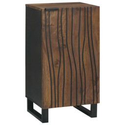 Sideboard Brown 40 X 33 X 75 Cm Solid Mango Wood Vidaxl
