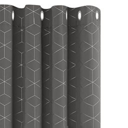 Deconovo Blackout Curtains Eyelet, Thermal Curtains 54 Drop, Diamond