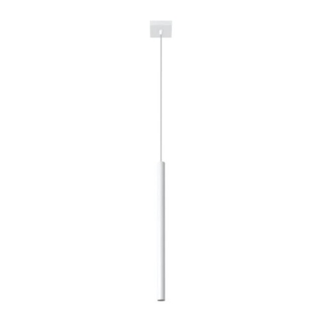 Modern Ceiling Lamp Pastelo 1 White Steel G9 Led Sollux Lighting
