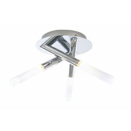 Forum Crux Ip44 3 Light Chrome Ceiling Fitting - Spa-20829-chr