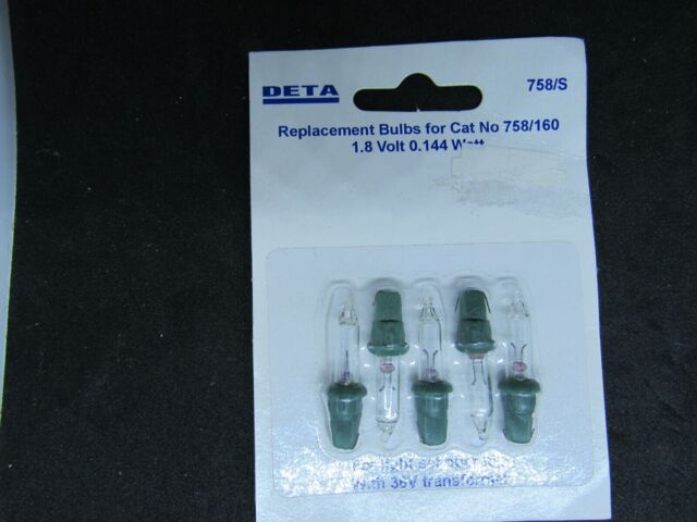 Deta Xmas Bulbs 1.8v 0.144w Clear ( 758s/ 160)