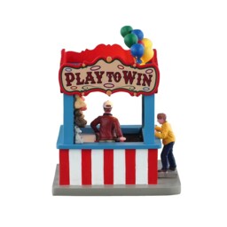 Lemax Christmas Figurine - Ring Toss Game