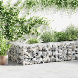 Gabion Wall With Covers Outdoor Garden Stone Basket Galvanised Steel